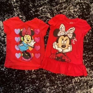 💕💕free with purchase💕💕 Minnie Mouse shirts